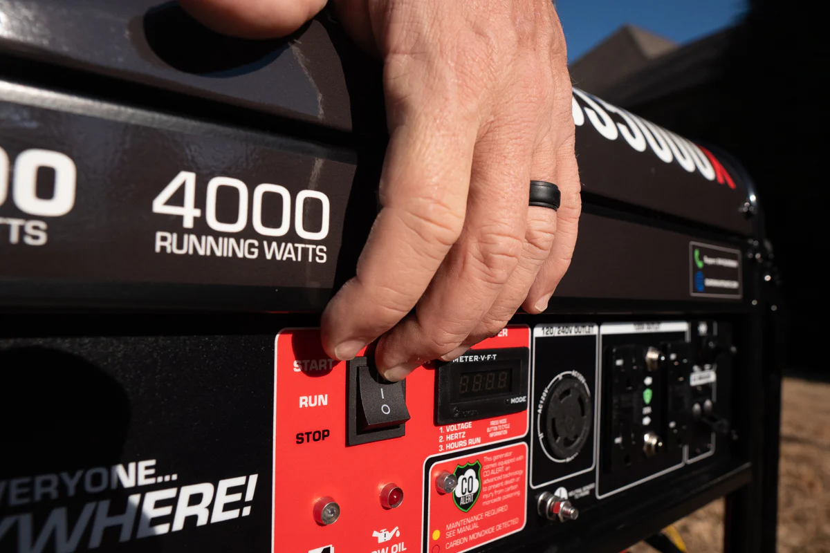 5,000 Watt Gasoline Portable Generator w/ CO Alert - Image 15