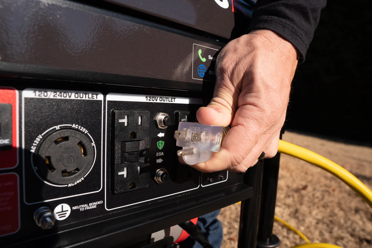 5,000 Watt Gasoline Portable Generator w/ CO Alert - Image 17