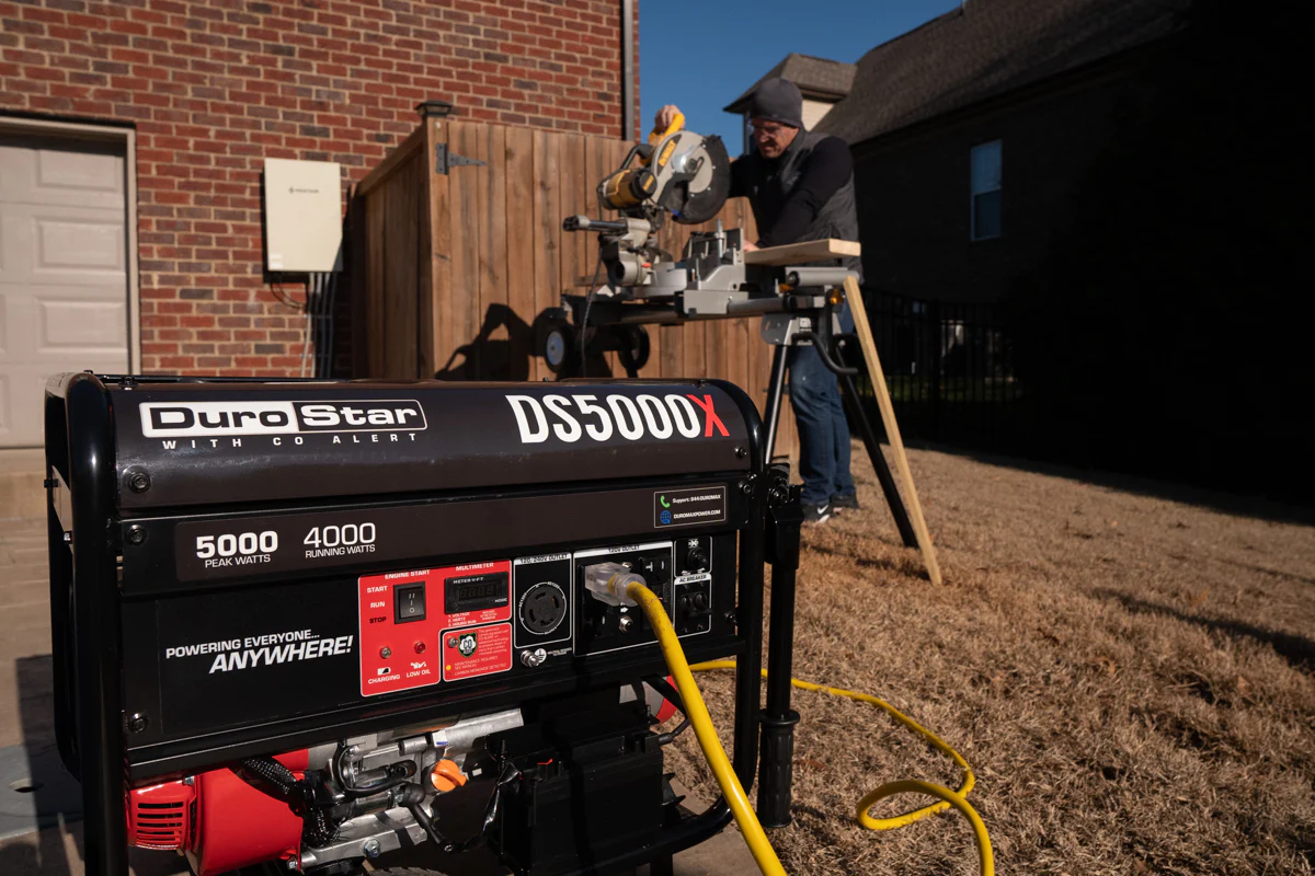 5,000 Watt Gasoline Portable Generator w/ CO Alert - Image 19